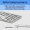 Tastatur HP 970 kabellos Bluetooth programmierbar mit intelligentem Hintergrundlicht