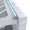 Caja PC ASUS ROG CRONOX GR801 Curve TG ARGB White ATX/EATX/Mini-ITX LCD Blanco