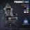Silla Gaming GTPLAYER Ergonómica Reposapiés y Soporte Lumbar Gris