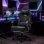 Silla de gaming GTPLAYER Ergonómica con Reposapiés y Soporte Lumbar