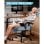 Sedia Gaming GTPLAYER in Tessuto Regolabile 90-155° e Poggiapiedi - Blu