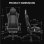 Silla Gaming GTPLAYER Ergonómica con Bluetooth y Reposapiés 200 kg
