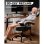 Silla gaming GTPLAYER con reposabrazos sincronizados, reclinable 90-155° y reposapiés - Blanca