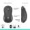 Souris Logitech Signature M550 L Bluetooth 6 boutons Gris silencieuse