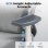 Silla Ergonómica GTPLAYER Ajustable Reposacabezas 3D Soporte Lumbar 3D Reposabrazos Plegables Gris