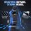Silla Gaming GTPLAYER Ergonómica con Reposapiés Reposacabezas y Soporte Lumbar Azul