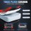 Silla gaming GTPLAYER ergonómica con reposapiés, soporte lumbar y reclinable roja