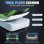Silla gaming ergonómica GTPLAYER con reposapiés, soporte cervical y lumbar - Verde