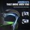 Silla gaming ergonómica GTPLAYER con reposapiés, soporte cervical y lumbar - Verde