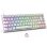 Tastiera The G-Lab Keyz Titanium meccanica 65% con RGB e switch rossi