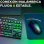 Teclado The G-Lab Combo Oxygen EX membrana sem fios retroiluminado AZERTY