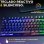 Teclado The G-Lab Combo Oxygen EX membrana sem fios retroiluminado AZERTY