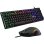 Teclado The G-Lab Combo Oxygen EX membrana sem fios retroiluminado AZERTY