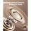 Soundcore AeroClip kabellose Bluetooth Clip-On Kopfhörer mit 4 KI-Mikrofonen Champagne Mist