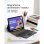 Clavier INATECK KB002 sans fil QWERTZ avec touchpad et switch à ciseaux Apple