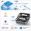 Mini PC Ninkear M7-1180G7 Intel Core i7 16GB 512GB SSD Iris Xe Windows 11