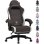 Sedia Gaming GTPLAYER Grande Tessuto Traspirante, Poggiapiedi e Supporto Regolabile