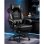 Chaise Gaming GTPLAYER Repos-pieds 180 kg Lombaire Reglable 155° Gris