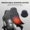 Silla Gaming GTPLAYER Doble Respaldo Reposapiés Funda Desmontable 150kg - Blanco