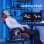 Chaise Gaming GTPLAYER avec Repose-pieds, Support Lombaire Ajustable Rouge