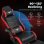 Chaise Gaming GTPLAYER avec Repose-pieds, Support Lombaire Ajustable Rouge