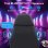 Silla Gaming GTPLAYER Musical con Altavoces, Luz, Reposapiés y Masaje USB
