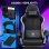 Silla Gaming GTPLAYER Musical con Altavoces, Luz, Reposapiés y Masaje USB