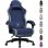 Sedia Gaming GTPLAYER Grande con Poggiapiedi Regolabile Blu