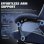 Sedia Gaming GTPLAYER Grande con Poggiapiedi Regolabile Blu