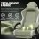 Sedia Gaming GTPLAYER Grande con Poggiapiedi Regolabile Verde