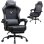 Gaming-Stuhl GTPLAYER mit Fußstütze PU-Leder Schwarz Verstellbar