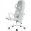 Sedia Gaming GTPLAYER Ergonomica con Poggia-piedi e Braccioli Sincronizzati - Bianco