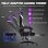 Silla Gaming GTPLAYER Ergonómica con Reposapiés Ajustable y Tela Transpirable