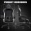 Silla Gaming GTPLAYER Ergonómica con Reposapiés Ajustable y Tela Transpirable