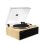 Tocadiscos Prixton Symphony 22W RMS Bluetooth 5.4 Altifalantes Estéreo Câmara Acústica
