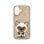 Nimmy Friends 3D Bestickte Hülle Braun Siamkatze für iPhone 17
