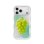 YoungKit Capa Wavy Silicone Branco Uva Verde Compatível MagSafe iPhone 17 Pro Max
