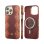 Funda para móvil Raptic Skin Bionic Snake Fibra de Aramida Negra Compatible MagSafe para iPhone 16 Pro Max