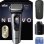 Afeitadora Facial Braun 917667 Inalámbrica 60min Seco y Mojado 5 Láminas Recortador