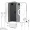 Funda para móvil Apokin Magnética Transparente con accesorios completos para iPhone 16e