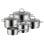 Conjunto de panelas WMF Astoria 9 peças indução