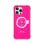 Capa Youngkit CH3 Silicone Rosa Barbie Compatível MagSafe para iPhone 16 Pro