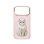 Nimmy Friends Lucky Fashion Series 3D Bestickte Hülle Pink Ragdoll für iPhone 17 Pro