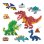 Kit de mosaicos Aquabeads 1200 piezas multicolor para niños