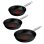 Conjunto de frigideiras Tefal G33491 Experience Unbreakable 3 peças aluminio antiadherente inducao
