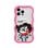 Cover Silicone YoungKit Wavy Rosa Neon Telaio Flessibile Compatibile MagSafe per iPhone 16 Pro