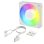 Kühlung Luft Arctic BioniX P12 A-RGB 120 mm Weiß PWM RGB