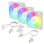 Refrigeração Ar ARCTIC 140 mm BioniX P14 A-RGB Branco PWM 3 unidades