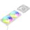Refrigeração Ar ARCTIC 140 mm BioniX P14 A-RGB Branco PWM 3 unidades