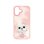 Nimmy Friends New Big-eye 3D Bestickte Hülle Pink für iPhone 17